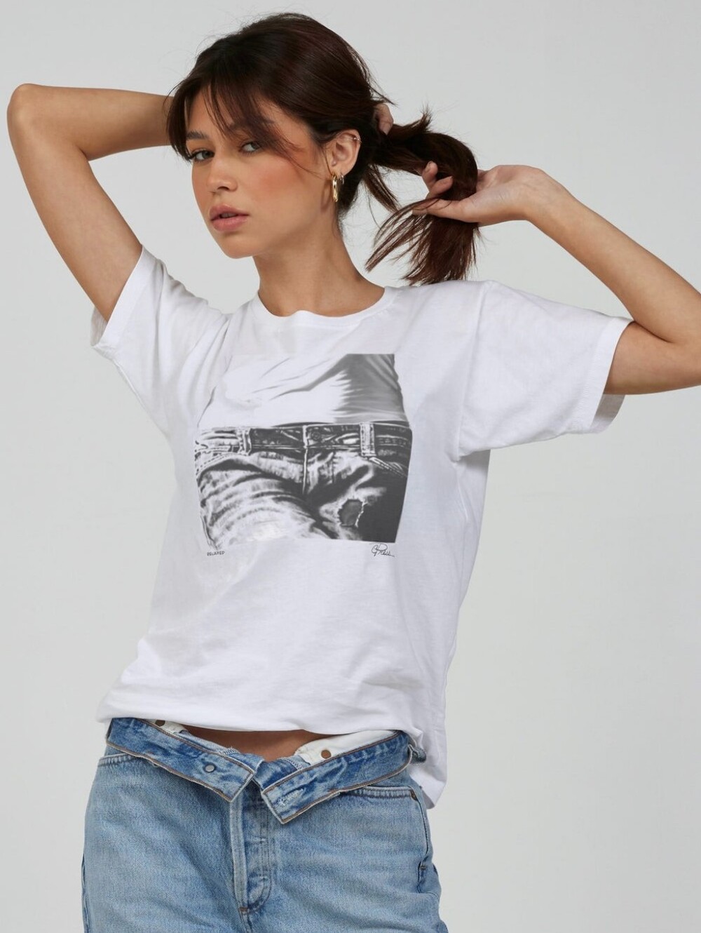 CPRESS STUDIO Relaxed Mushie Tee